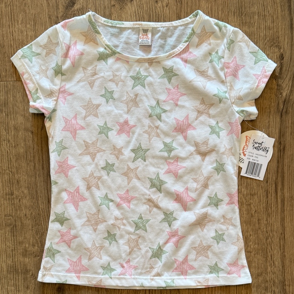 Star Print Kids T-Shirt